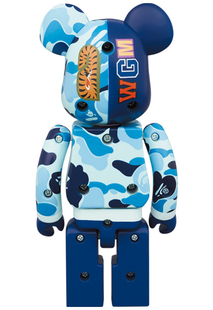 Blue Camo Bearbrick Sticker for Sale by alarouche