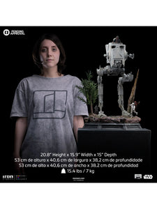 PRE-ORDER: AT-ST AND CHEWBACCA DEMI ART SCALE