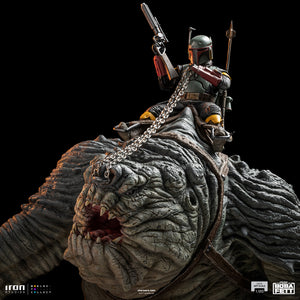BOBA FETT AND RANCOR DEMI ART SCALE