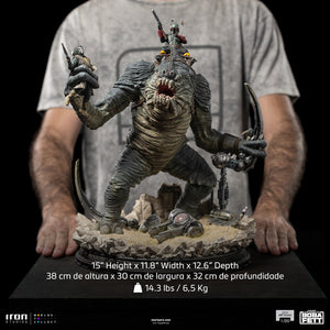 BOBA FETT AND RANCOR DEMI ART SCALE