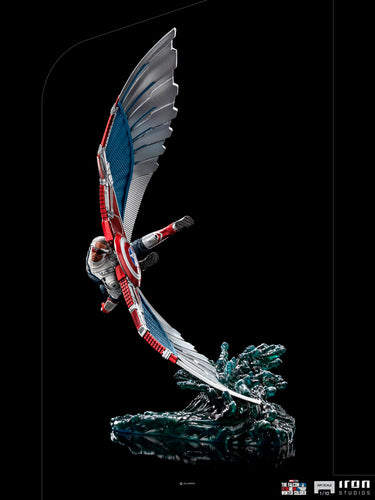 CAPTAIN AMERICA SAM WILSON DELUXE BDS ART SCALE