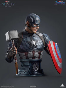 CAPTAIN AMERICA LIFE SIZE BUST