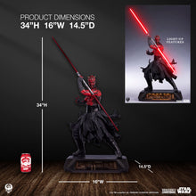 Load image into Gallery viewer, PRE-ORDER: DARTH MAUL DELUXE STATUE