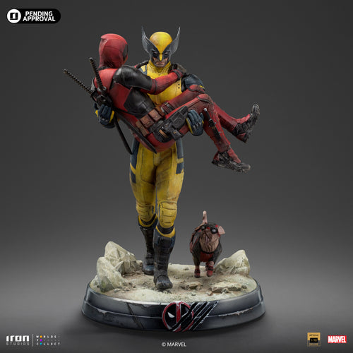 PRE-ORDER: DEADPOOL AND WOLVERINE DELUXE ART SCALE STATUE