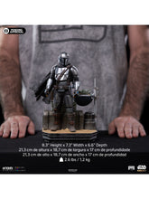 Load image into Gallery viewer, PRE-ORDER: DIN DJARIN AND DIN GROGU ART SCALE