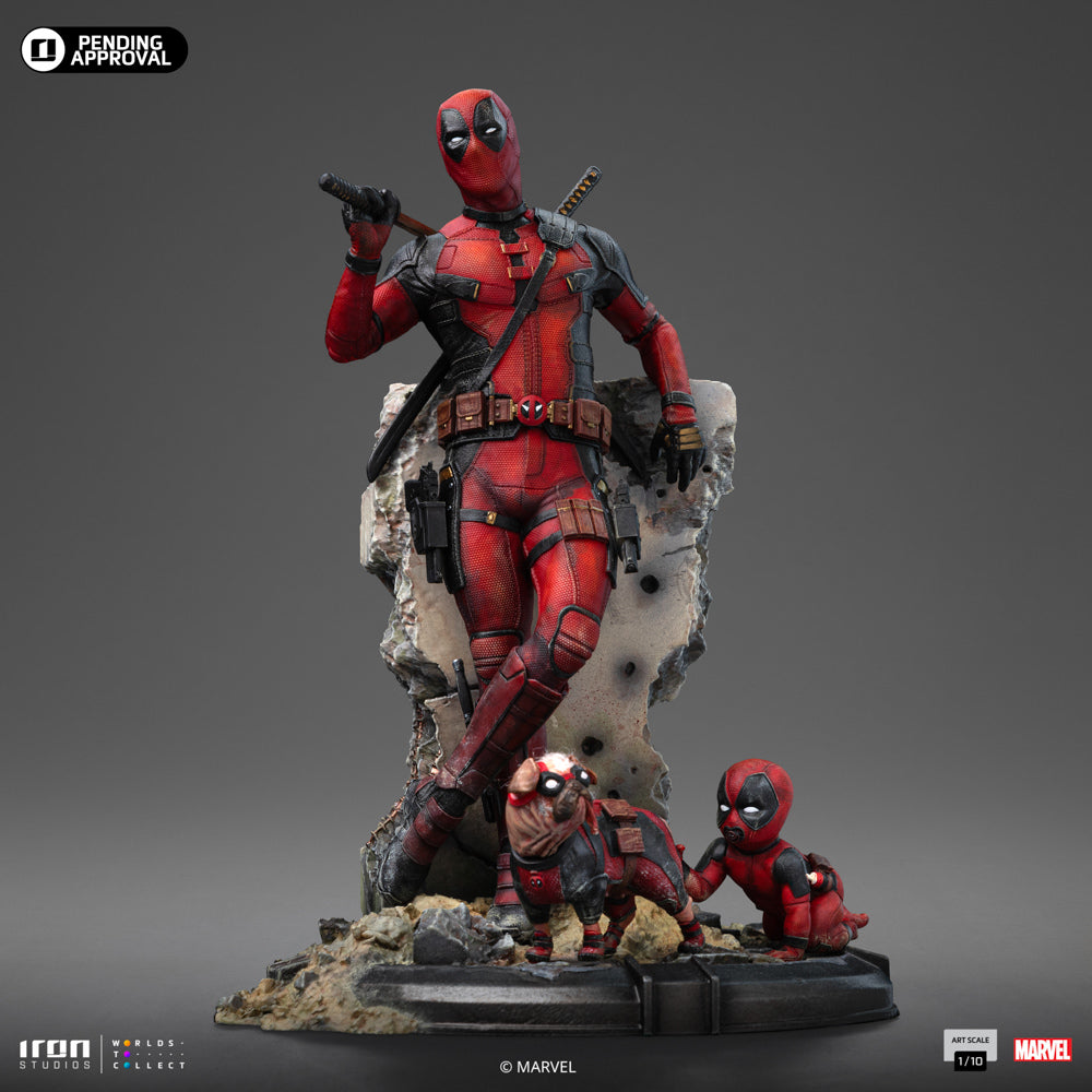 PRE-ORDER: DEADPOOL ART SCALE