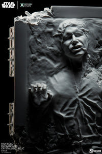 PRE-ORDER: HAN IN CARBONITE CRYSTALLIZED RELIC STATUE