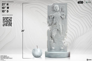 PRE-ORDER: HAN IN CARBONITE CRYSTALLIZED RELIC STATUE