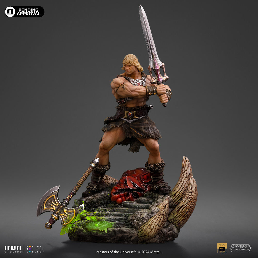 PRE-ORDER: HE-MAN UNLEASHED DELUXE ART SCALE