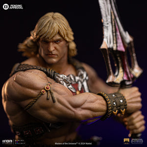 PRE-ORDER: HE-MAN UNLEASHED DELUXE ART SCALE