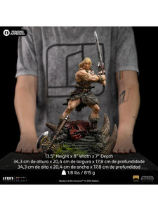 PRE-ORDER: HE-MAN UNLEASHED DELUXE ART SCALE