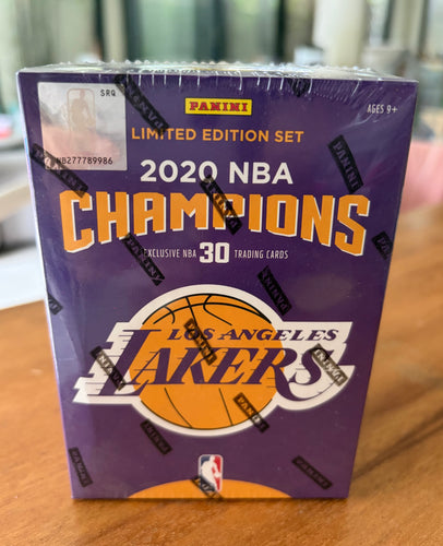 2020 NBA CHAMPIONS LA LAKERS BOX SET