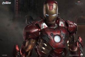 PRE-ORDER: IRON MAN MARK 7 BATTLE DAMAGED VERSION 1/3 SCALE STATUE