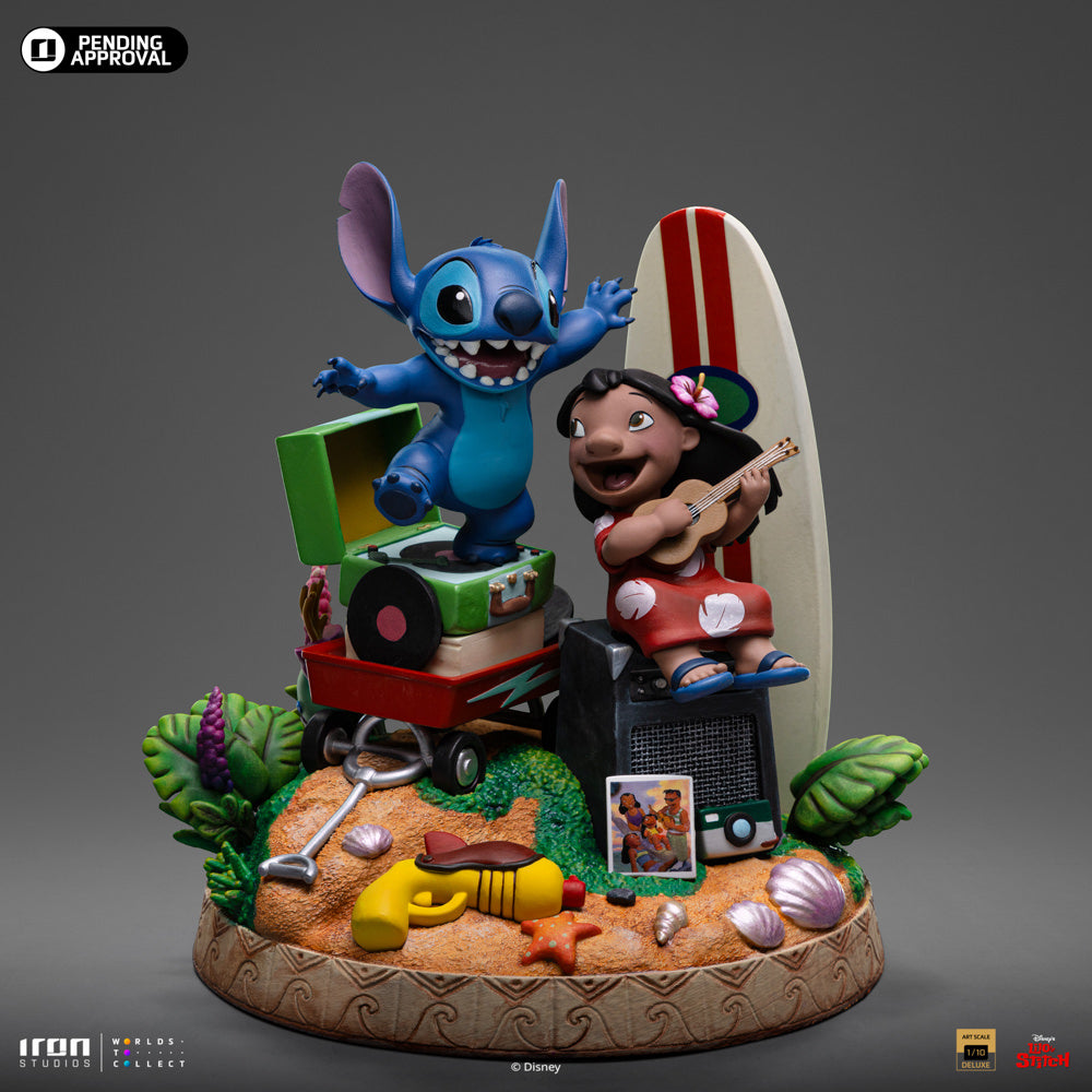 PRE-ORDER:  LILO AND STITCH DELUXE ART SCALE