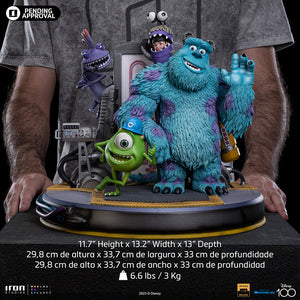 PRE-ORDER: MONSTERS, INC DELUXE ART SCALE