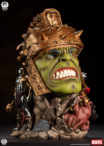 PRE-ORDER: PLANET HULK BUST DELUXE VERSION