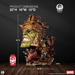 PRE-ORDER: PLANET HULK BUST DELUXE VERSION