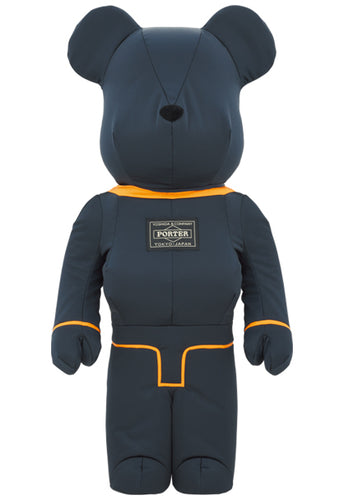 PORTER TANKER BLACK VERSION 1000% BEARBRICK