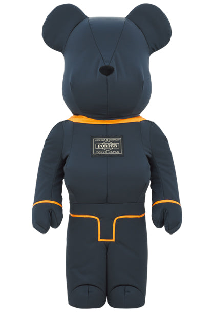 PORTER TANKER BLACK VERSION 1000% BEARBRICK