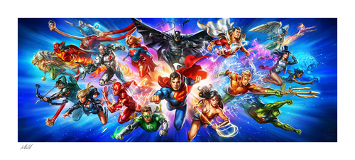 PRINT: JUSTICE LEAGUE: THE WORLD'S GREATEST SUPER HEROES