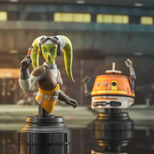 HERA AND CHOPPER MINI BUST SET