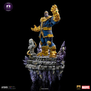 PRE-ORDER: THANOS DELUXE BDS ART SCALE "INFINITY GAUNTLET DIORAMA"