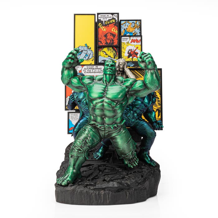 THE INCREDIBLE HULK ORIGINS GAMMA GREEN VERSION