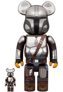 THE MANDALORIAN CHROME VERSION BEARBRICK SET