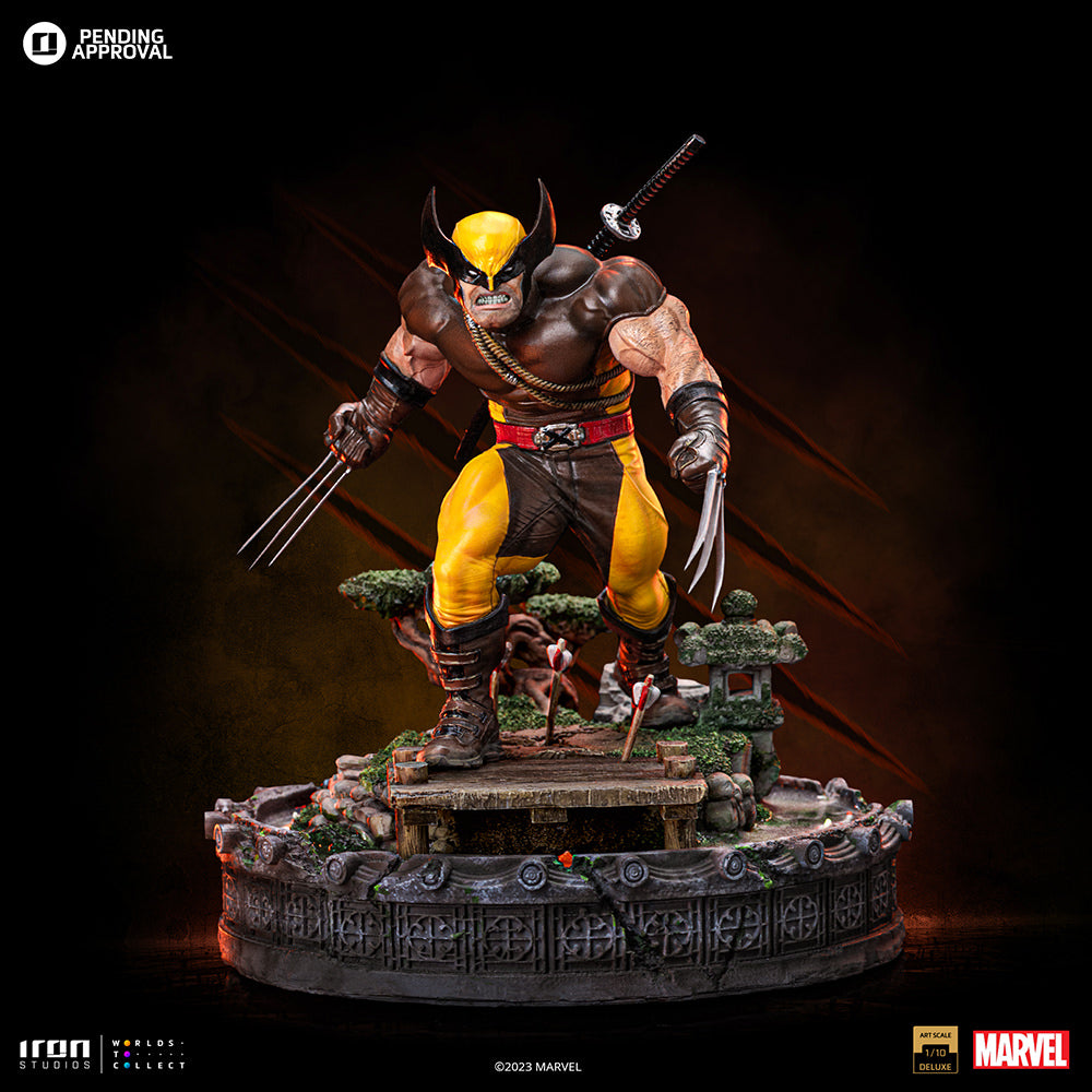 PRE-ORDER: WOLVERINE UNLEASHED DELUXE ART SCALE