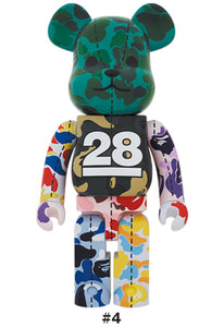 BAPE 28th ANNIVERSARY VER 4 1000% BEARBRICK