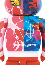 Load image into Gallery viewer, BAPE x MIKA PINK 1000% BEARBRICK