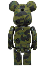 Load image into Gallery viewer, BAPE SUPER ALLOY 1ST CAMO GREEN 200% BEARBRICK