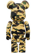 Load image into Gallery viewer, BAPE SUPER ALLOY 1ST CAMO YELLOW 200% BEARBRICK