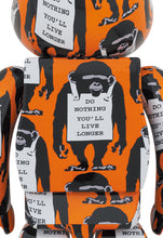 Load image into Gallery viewer, BRANDALISM MONKEY SIGN 1000% BEARBRICK