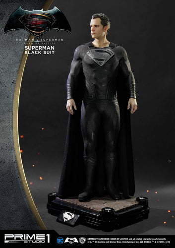 BVS SUPERMAN BLACK COSTUME