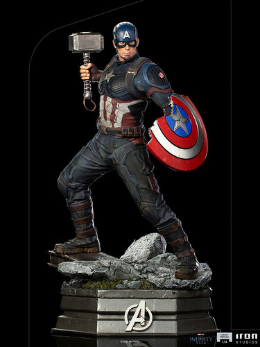 CAPTAIN AMERICA INFINITY SAGA LEGACY STATUE