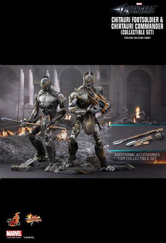 CHITAURI FOOTSOLDIER AND COMMANDER SET