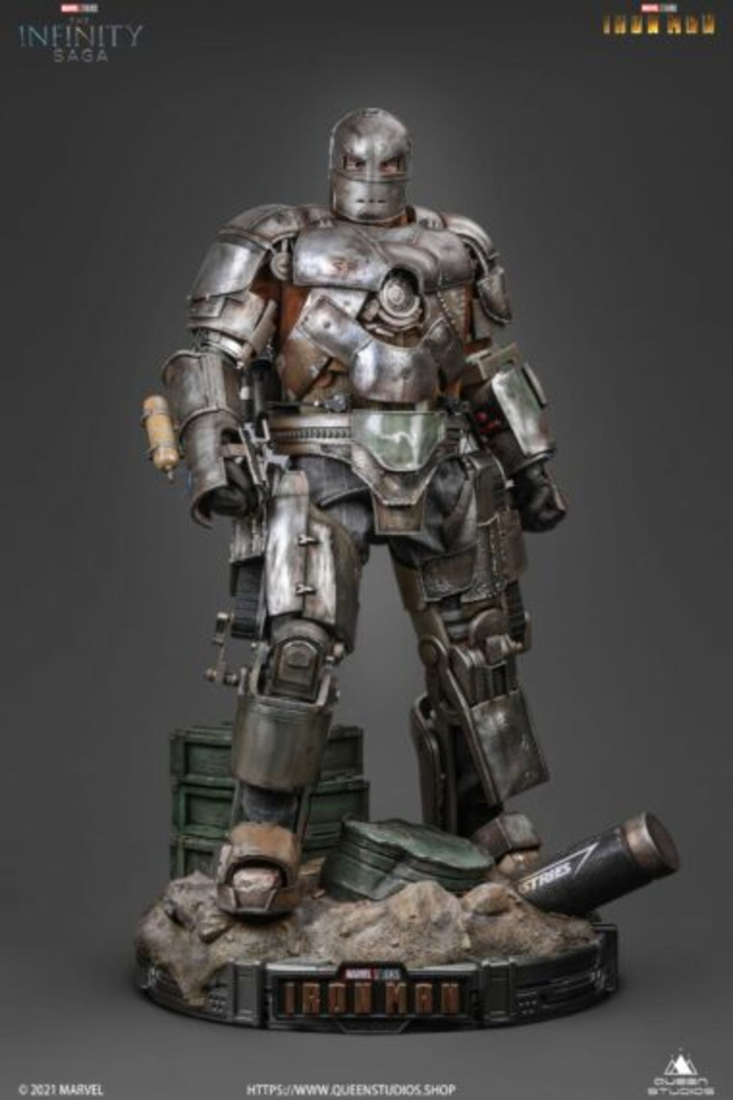 PRE-ORDER: IRON MAN MARK 1 1/2 SCALE STATUE