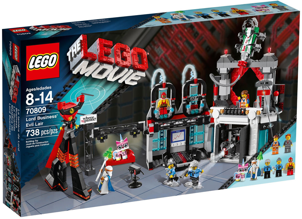 Lego Movie: Lord Business' Evil Lair 70809