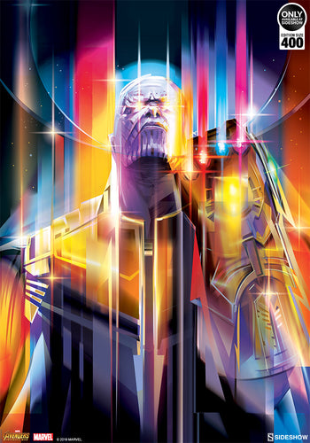 FRAMED PRINT: THANOS INFINITY WAR