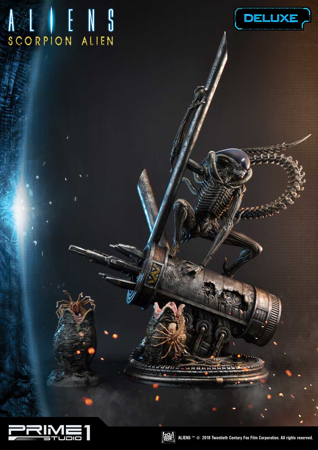 Scorpion Alien Deluxe Statue