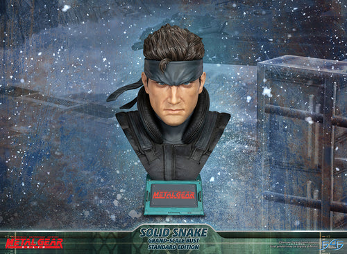 PRE-ORDER: SOLID SNAKE SCALED BUST