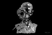 Load image into Gallery viewer, PRE-ORDER: T-1000 ART MASK LIQUID METAL VERSION