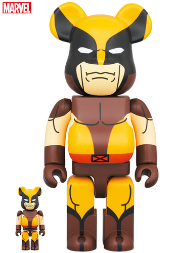 WOLVERINE BROWN COSTUME BEARBRICK SET