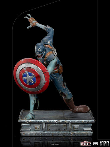 ZOMBIE CAPTAIN AMERICA ART SCALE